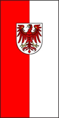 Flagge und Wappen von Brandenburg